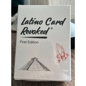 Brand New! Latino Card Revoked Trivia Card Game